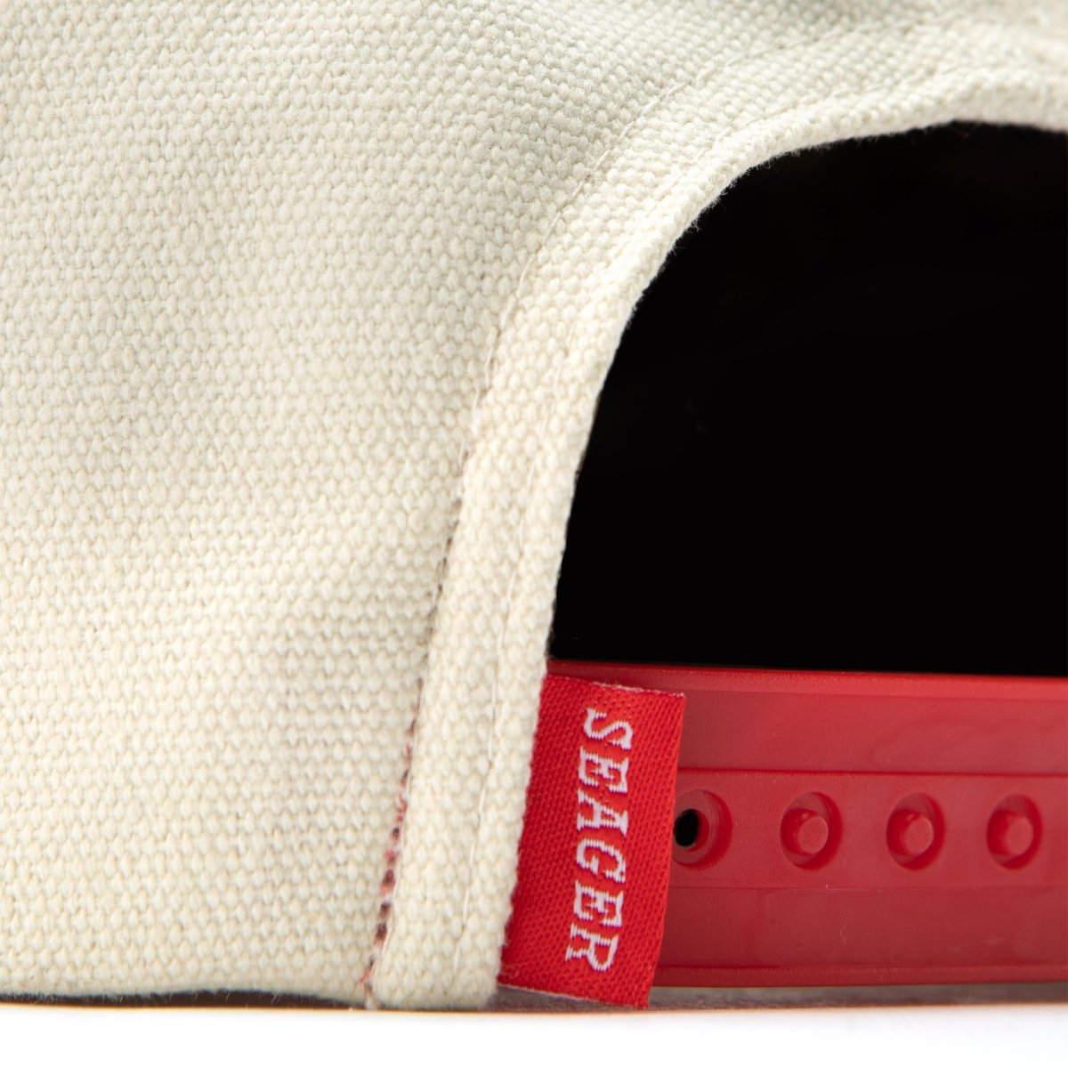 Seager x Birdwell Birdie Snapback Red/Cream - Seager Co.