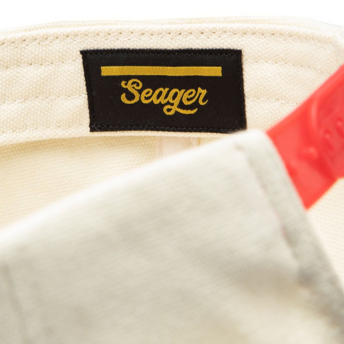 Seager x Birdwell Birdie Snapback Red/Cream - Seager Co.