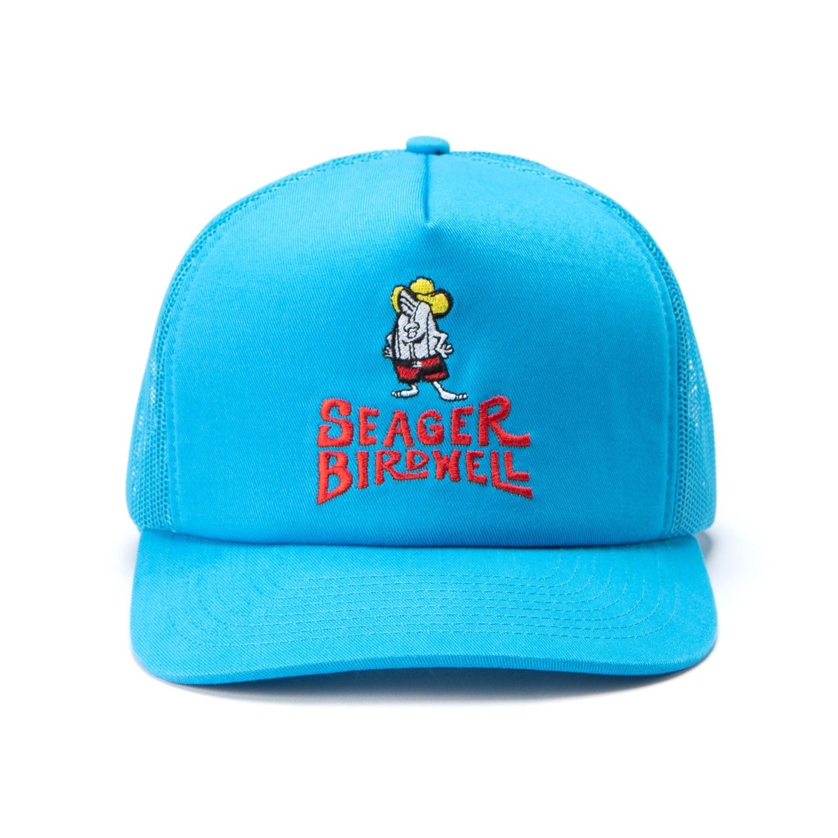 Seager x Birdwell Birdie Trucker Snapback True Blue - Seager Co.