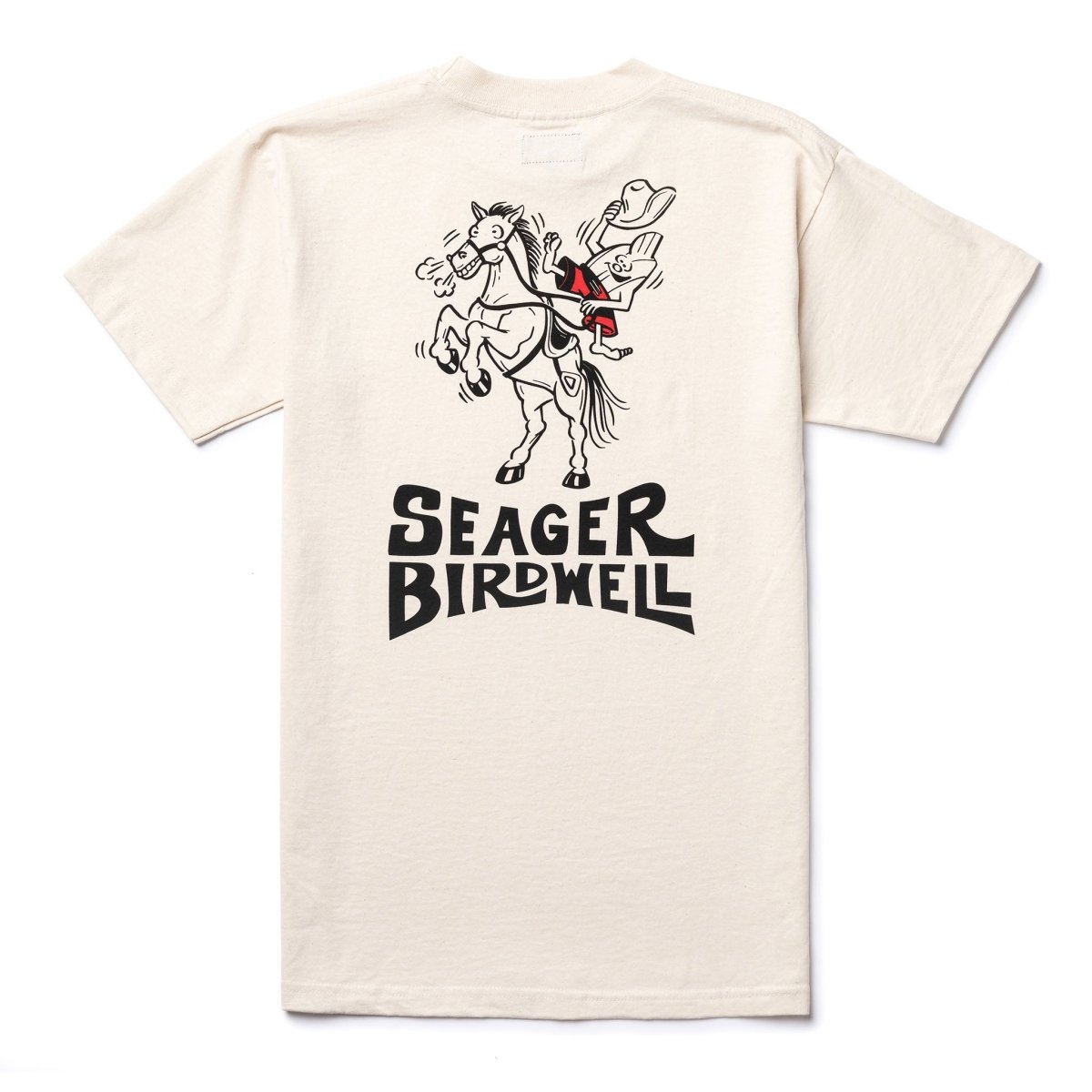 Seager x Birdwell Riding Birdie Tee Natural - Seager Co.