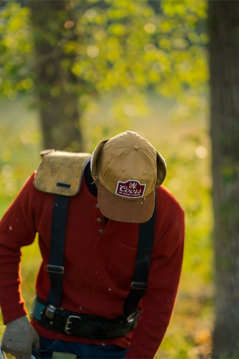 SEAGER X COORS BANQUET 150 CANVAS FLAPJACK COYOTE BROWN - Seager Co.