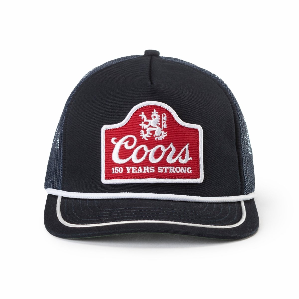 SEAGER X COORS BANQUET 150 TRUCKER SNAPBACK NAVY - Seager Co.