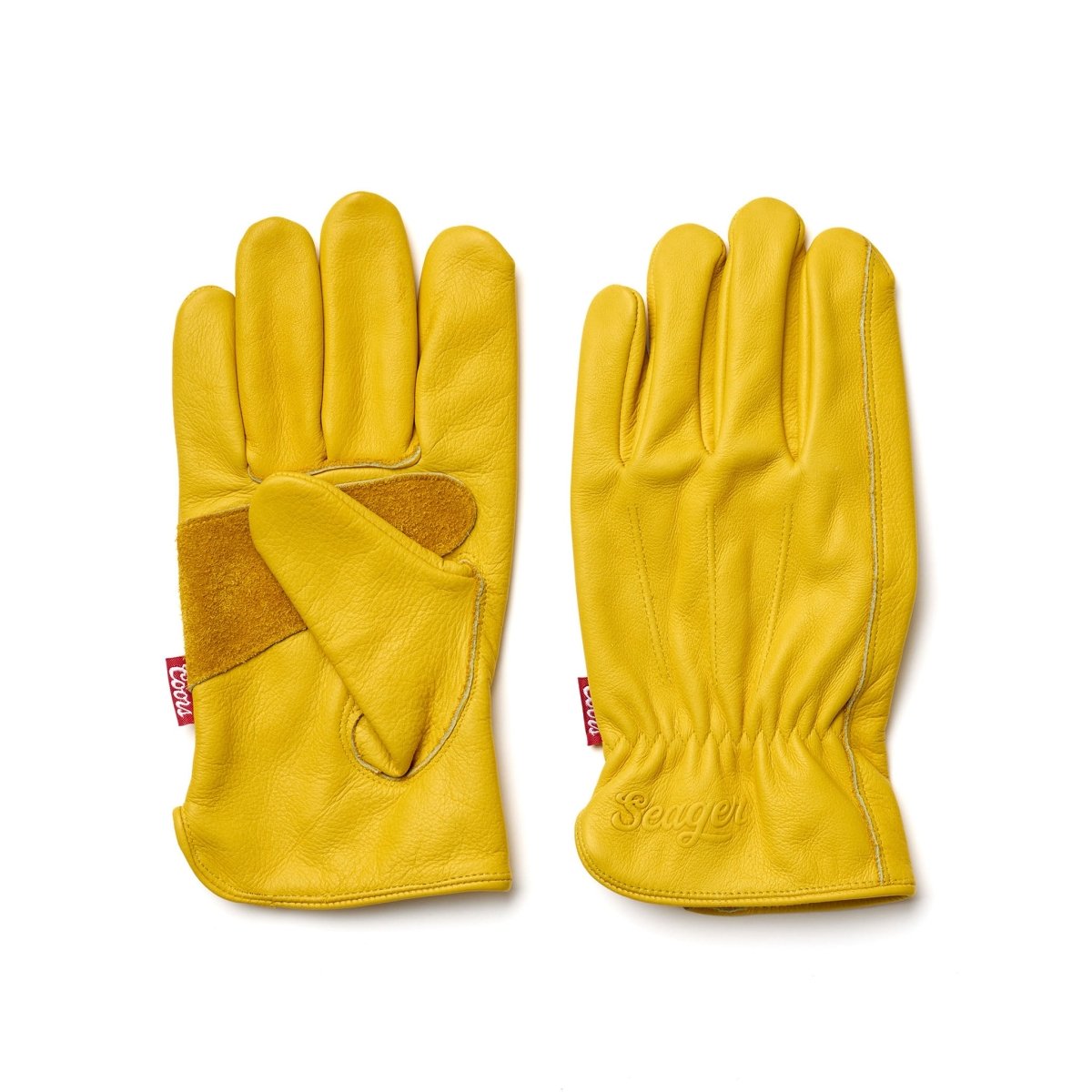 Seager x Coors Banquet Bale Work Gloves Yellow - Seager Co.