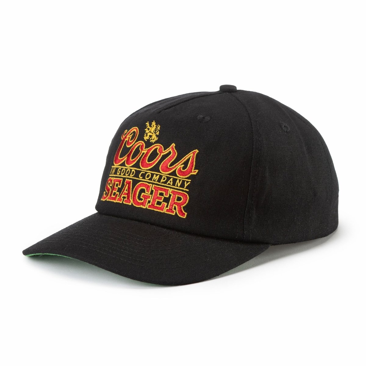 SEAGER X COORS BANQUET BRAND HEMP SNAPBACK BLACK - Seager Co.