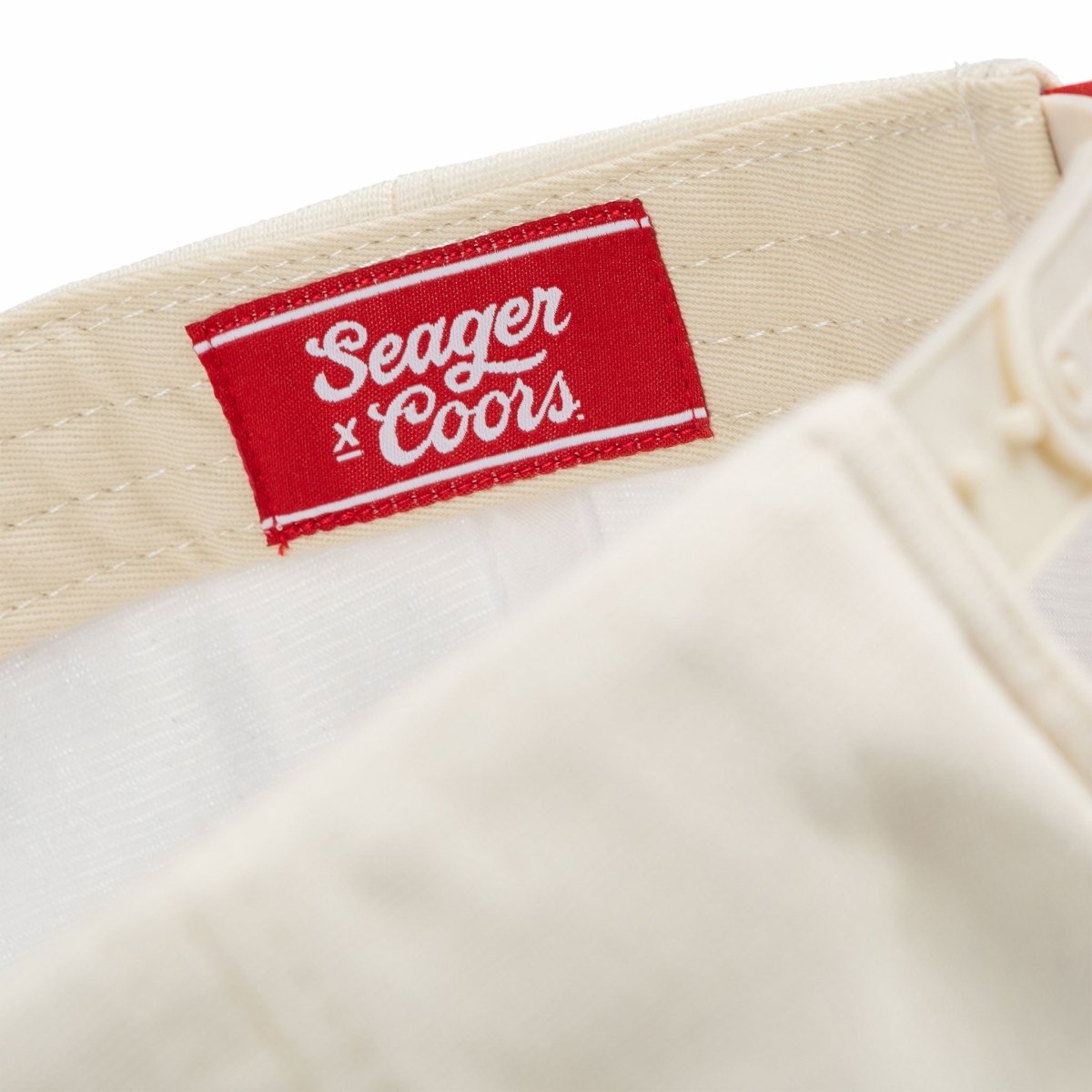 SEAGER X COORS BANQUET BRAND HEMP SNAPBACK CREAM/BLACK - Seager Co.