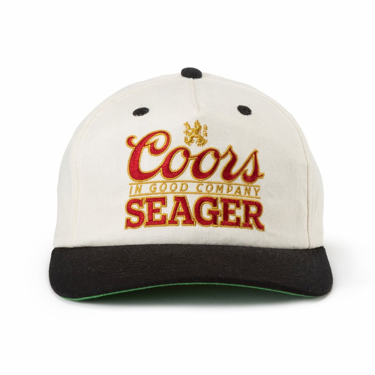 SEAGER X COORS BANQUET BRAND HEMP SNAPBACK CREAM/BLACK - Seager Co.