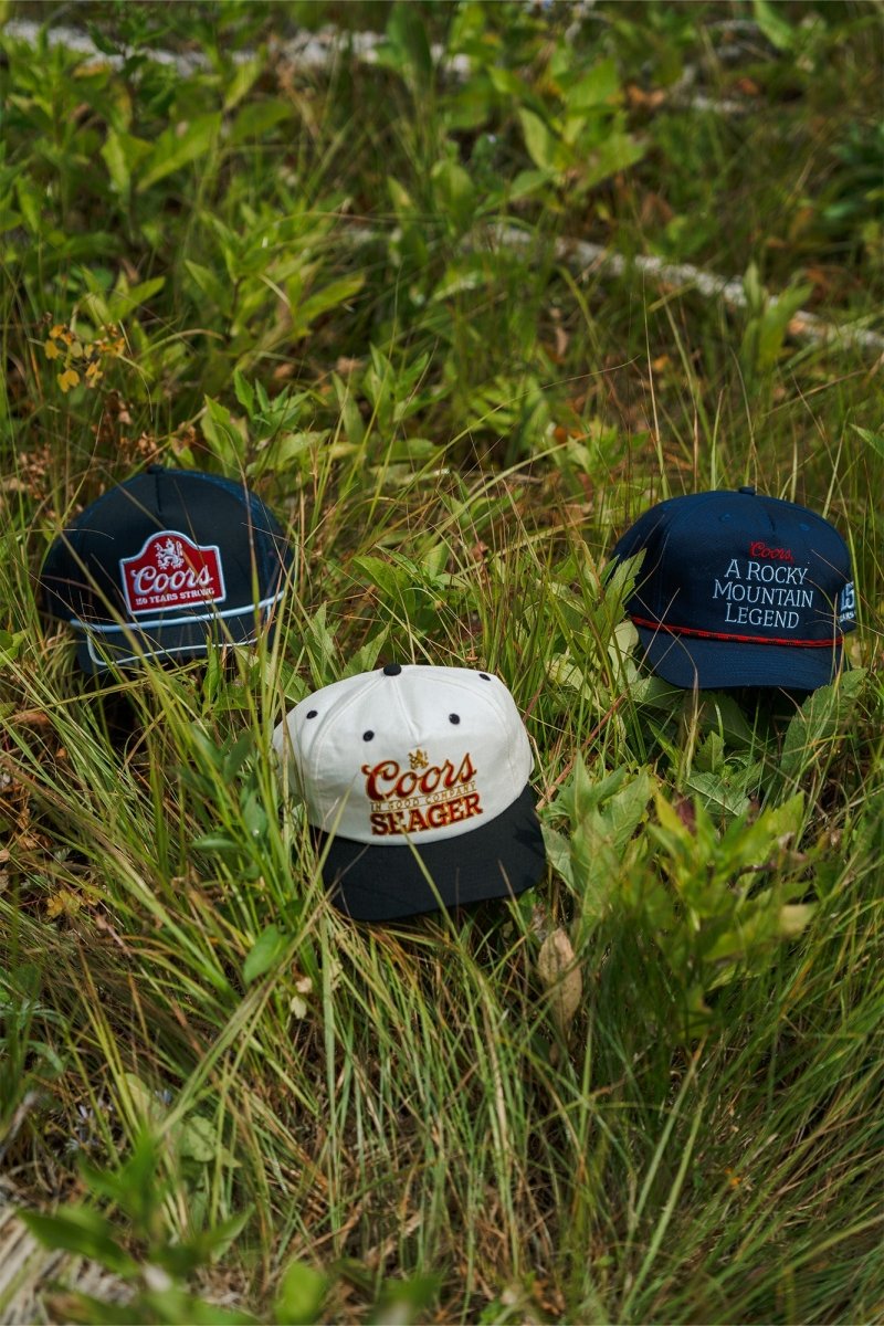 SEAGER X COORS BANQUET BRAND HEMP SNAPBACK CREAM/BLACK - Seager Co.