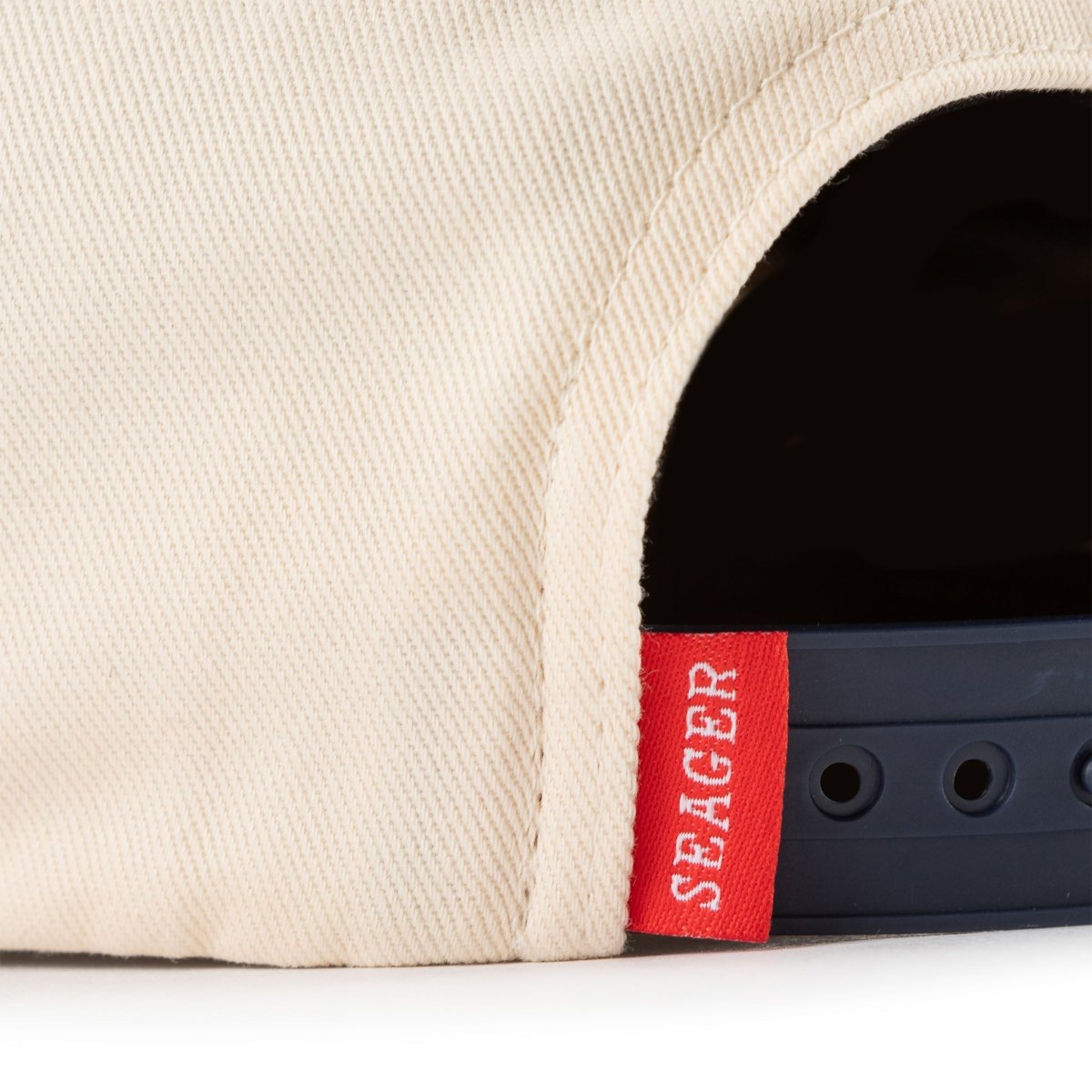 SEAGER X COORS BANQUET HIGH COUNTRY SNAPBACK WHITE/NAVY - Seager Co.