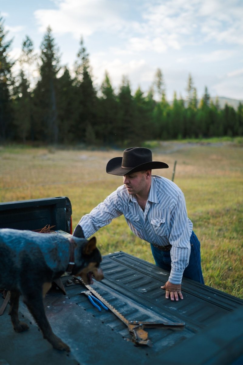 Seager x Coors Banquet Longhorn 4X Hat Black - Seager Co.