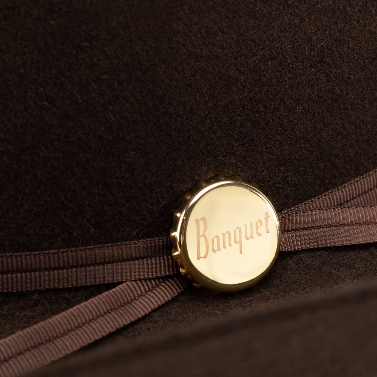 Seager x Coors Banquet Longhorn 4X Hat Chocolate - Seager Co.