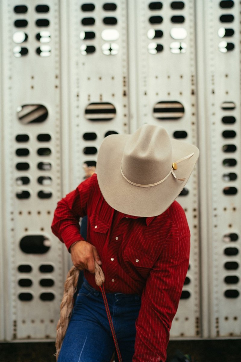 Seager x Coors Banquet Longhorn 4X Hat Stone - Seager Co.