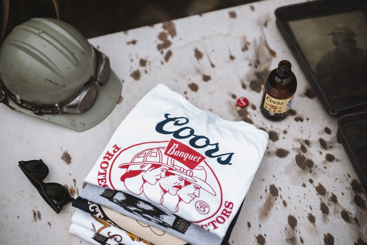 Seager x Coors Banquet Protectors Tee White - Seager Co.