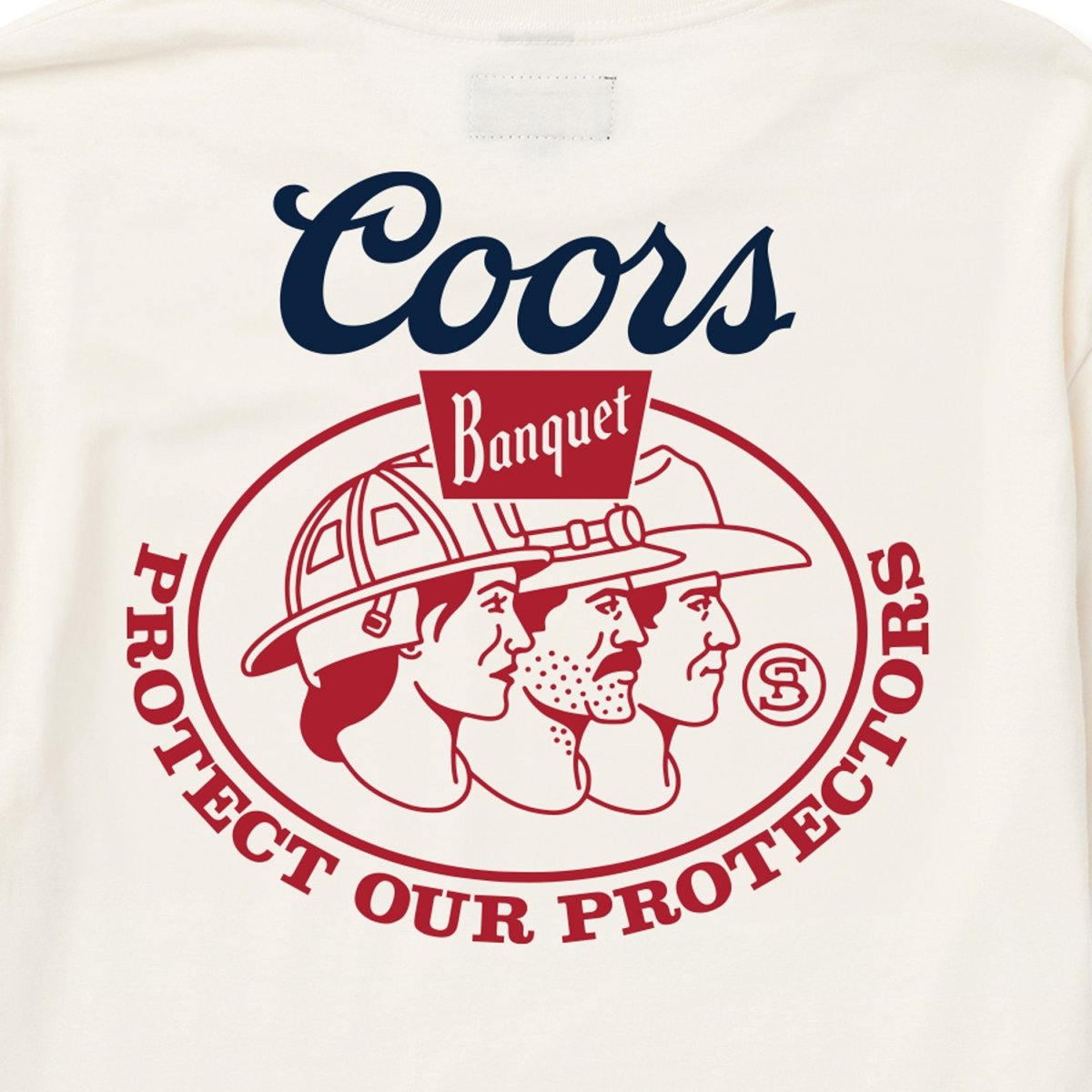 Seager x Coors Banquet Protectors Tee White - Seager Co.