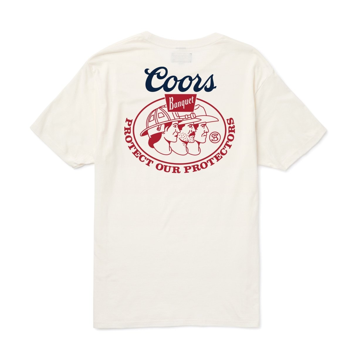 Seager x Coors Banquet Protectors Tee White - Seager Co.