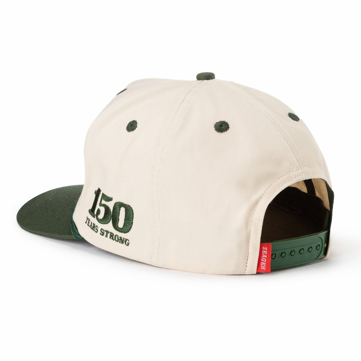 SEAGER X COORS BANQUET ROCKY MOUNTAIN LEGEND SNAPBACK CREAM/DARK GREEN - Seager Co.