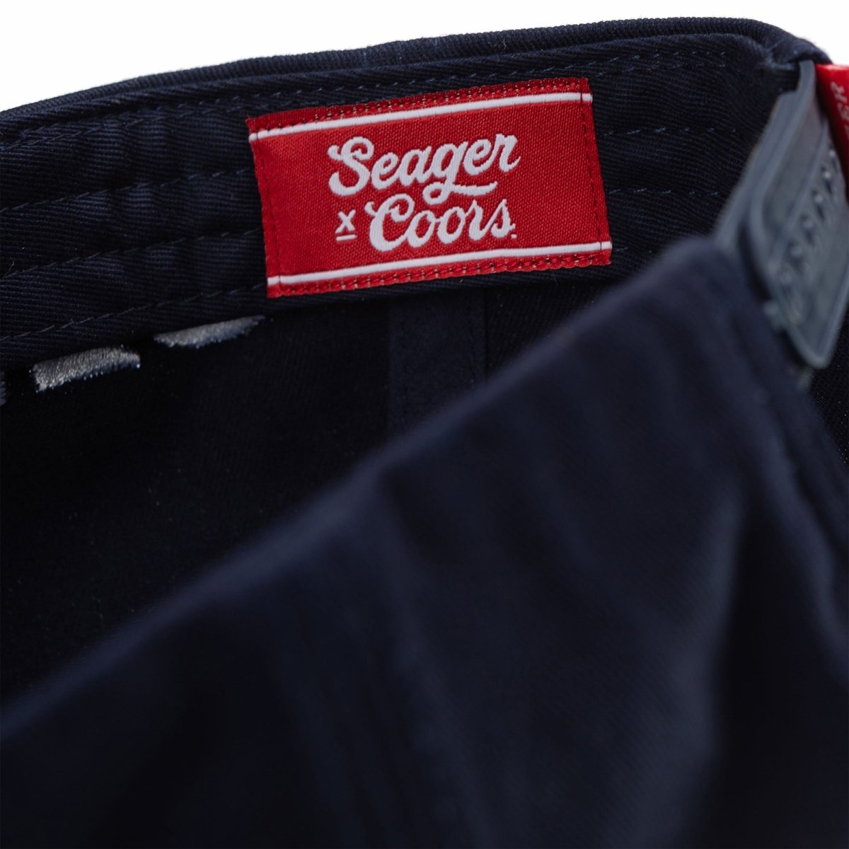 SEAGER X COORS BANQUET ROCKY MOUNTAIN LEGEND SNAPBACK NAVY - Seager Co.