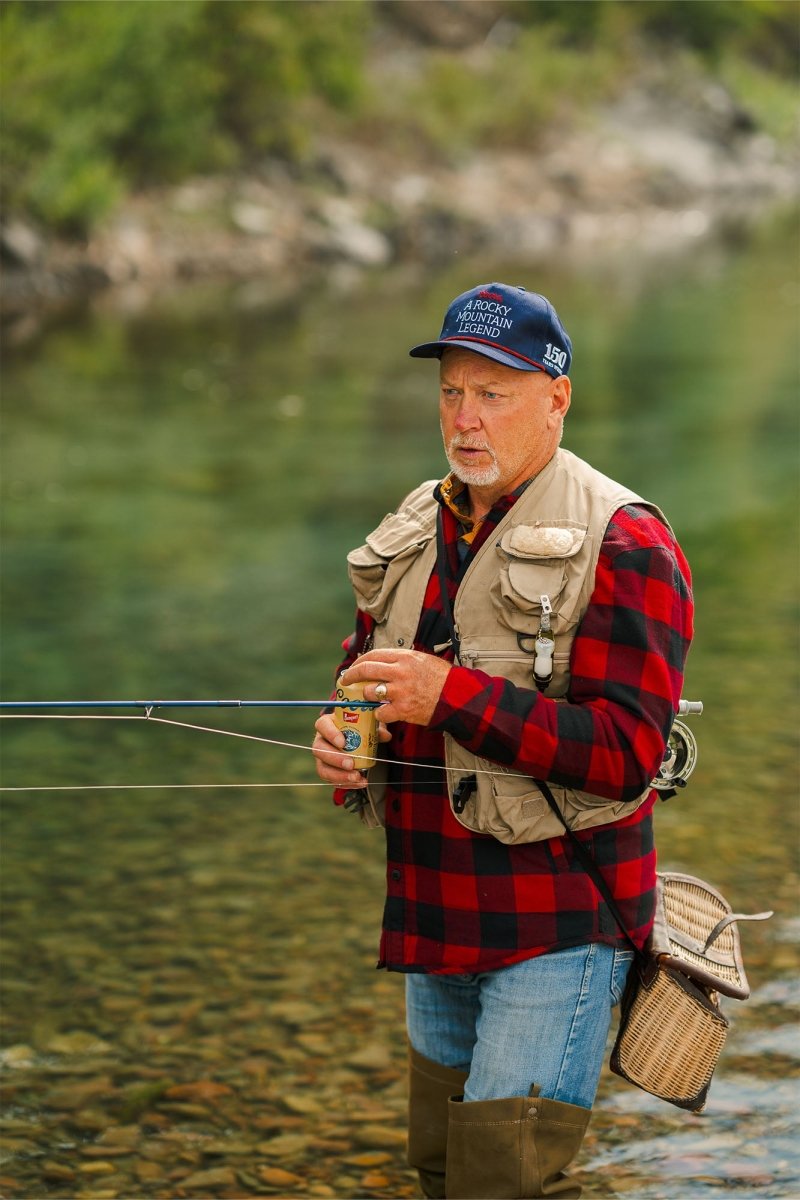SEAGER X COORS BANQUET ROCKY MOUNTAIN LEGEND SNAPBACK NAVY - Seager Co.