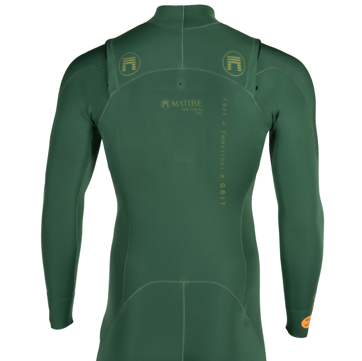 Seager x Matuse Dante Long Sleeve Spring 2MM Chest Zip - Seager Co.