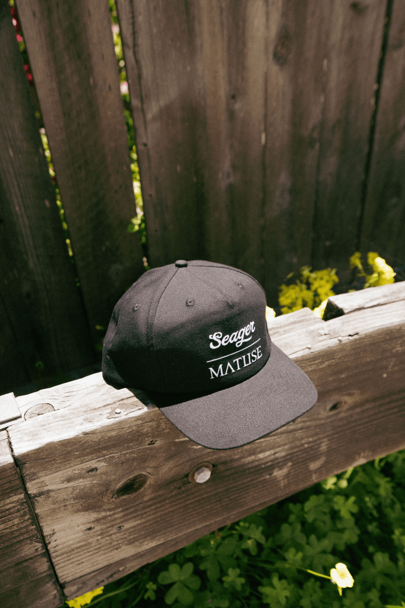 Seager x Matuse Snapback Black - Seager Co.