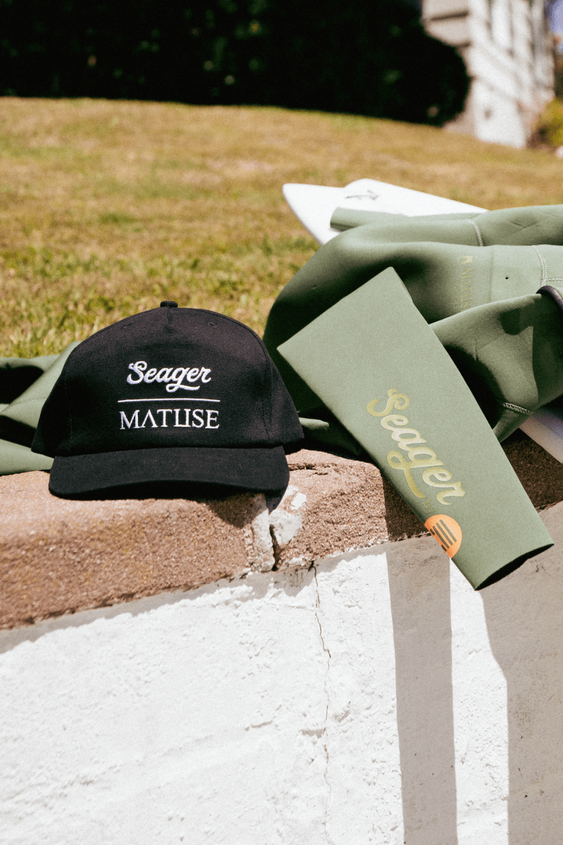 Seager x Matuse Snapback Black - Seager Co.