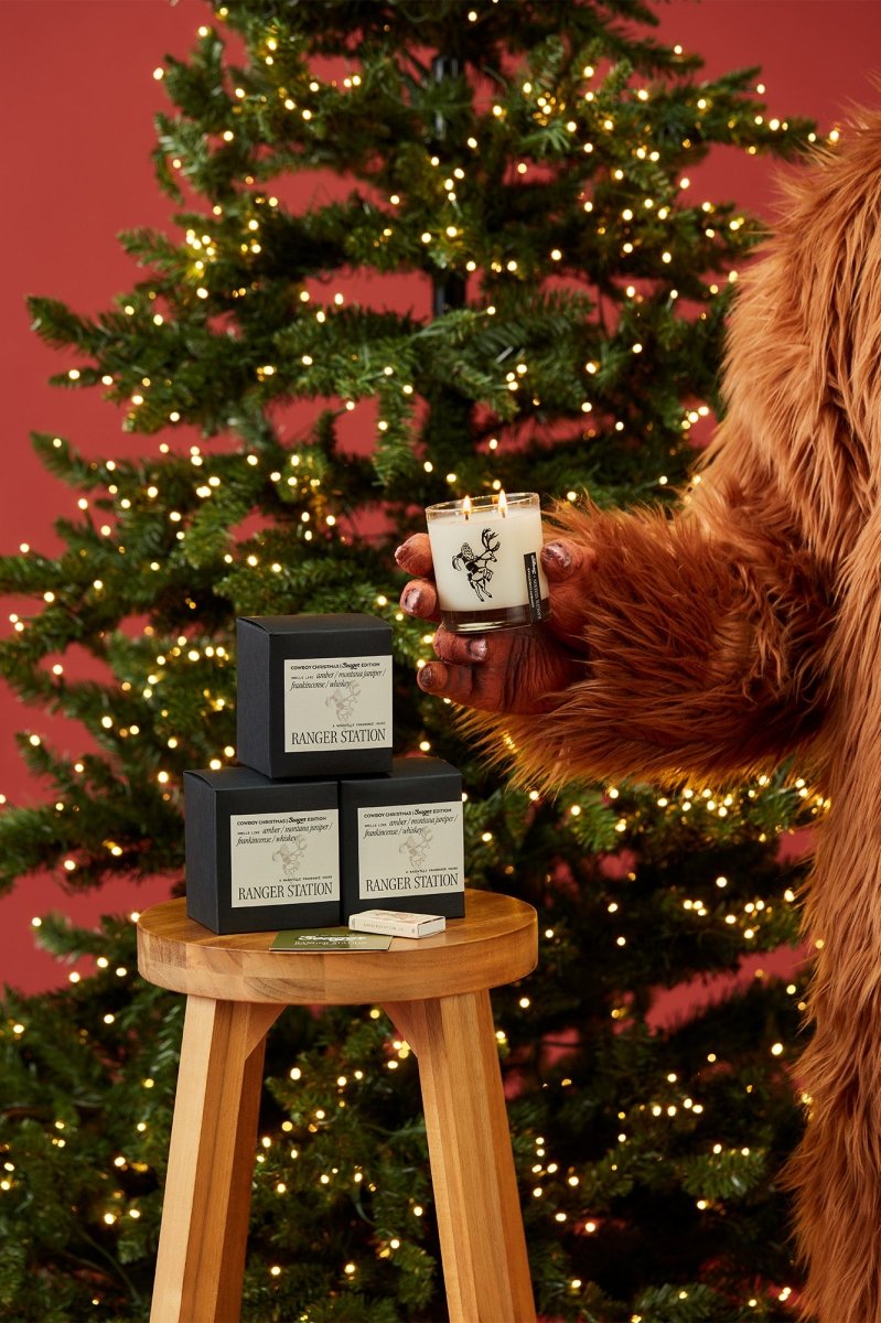 Seager x Ranger Station Cowboy Christmas Candle - Seager Co.