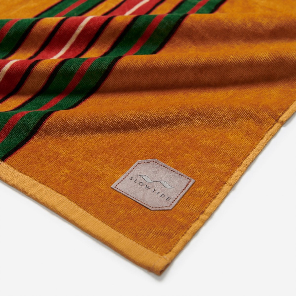 Seager x Slowtide Oversized Beach Towel Mustard - Seager Co.