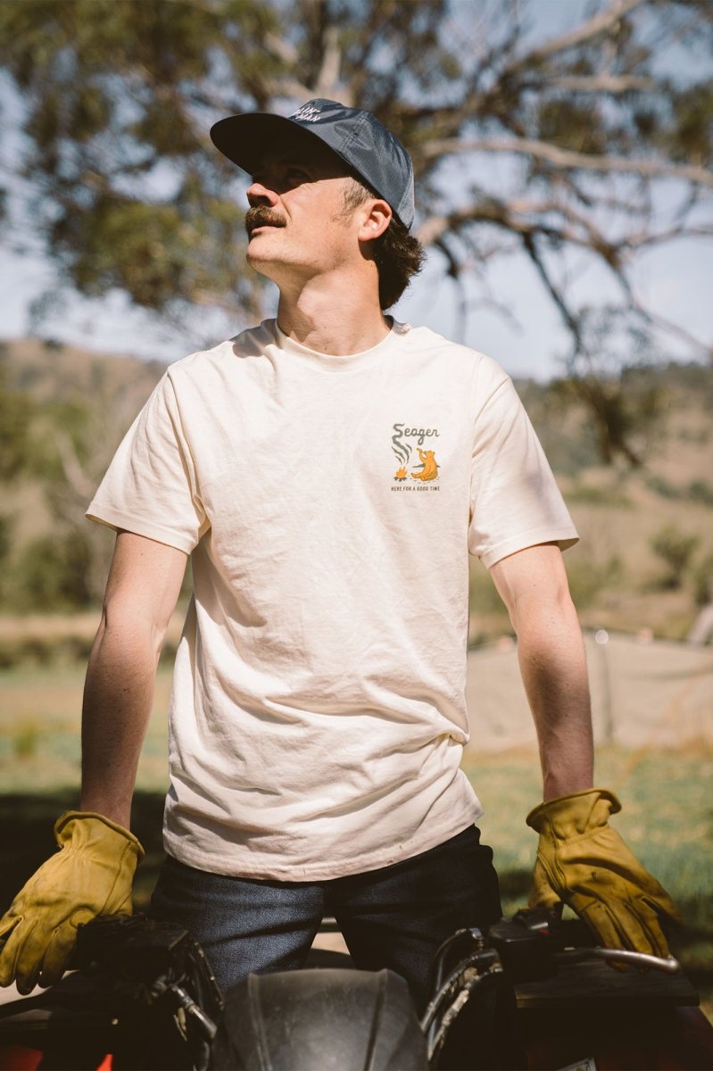 Smokey Tee Cream - Seager Co.