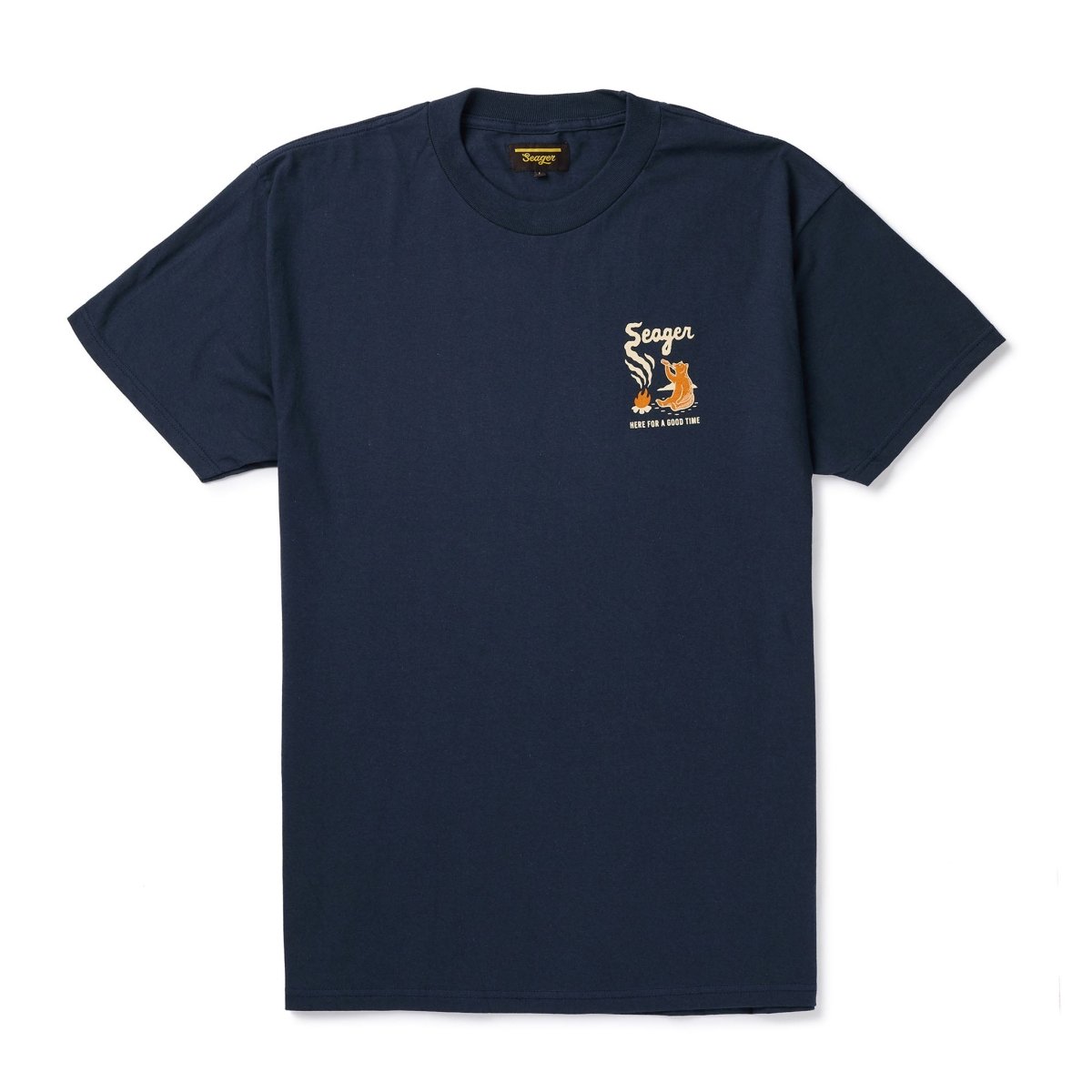 Smokey Tee Navy - Seager Co.