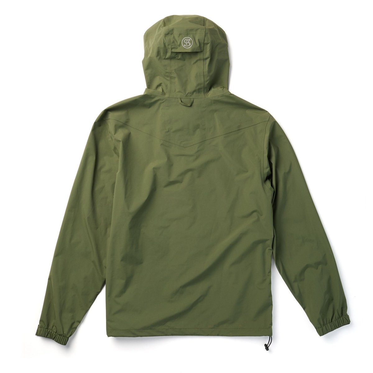 Thundercloud Rain Jacket Military Green - Seager Co.