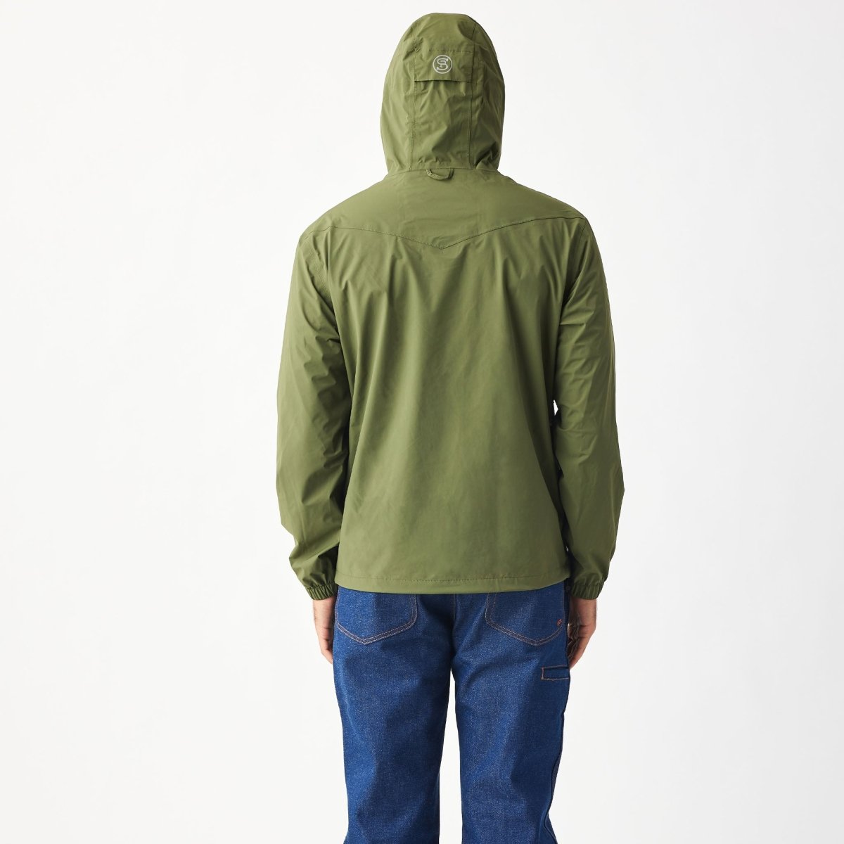 Thundercloud Rain Jacket Military Green - Seager Co.