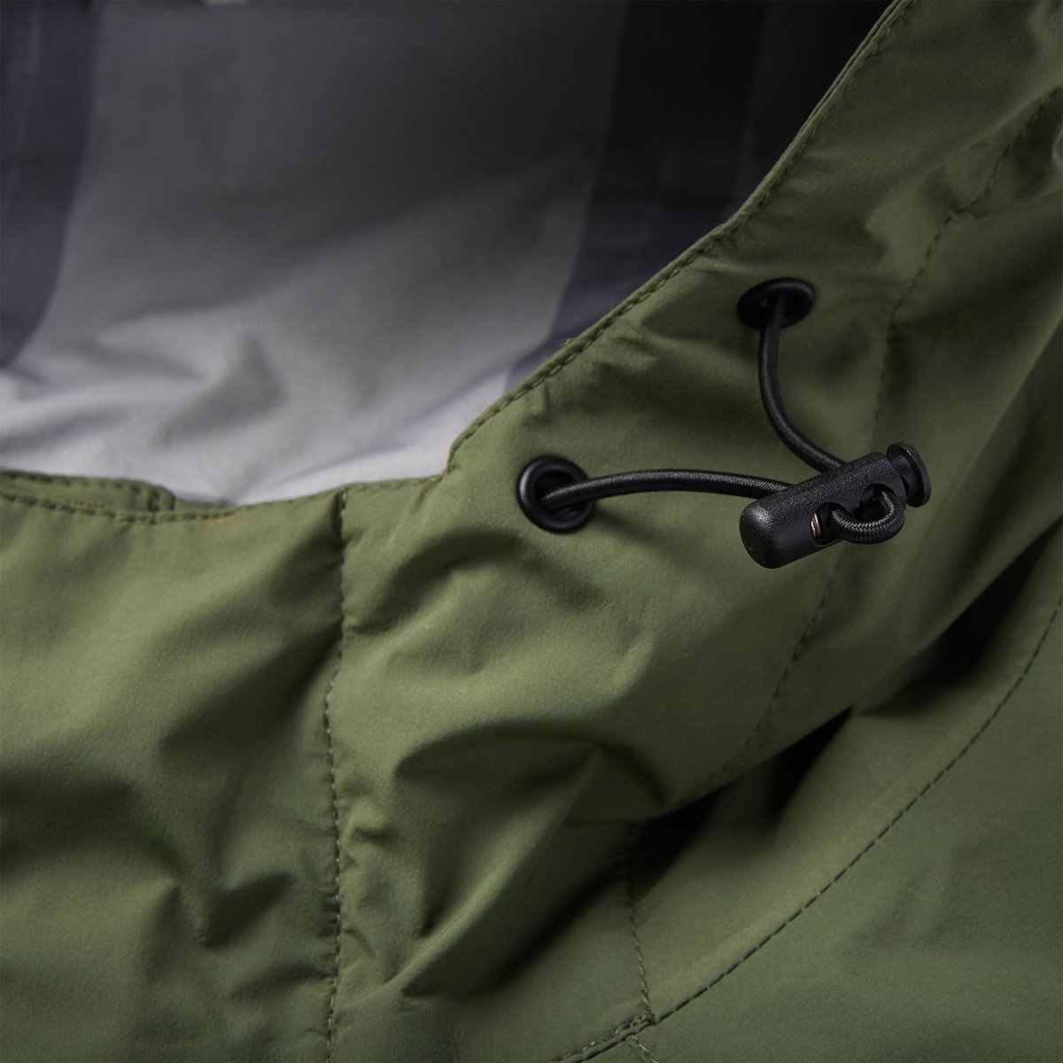 Thundercloud Rain Jacket Military Green - Seager Co.