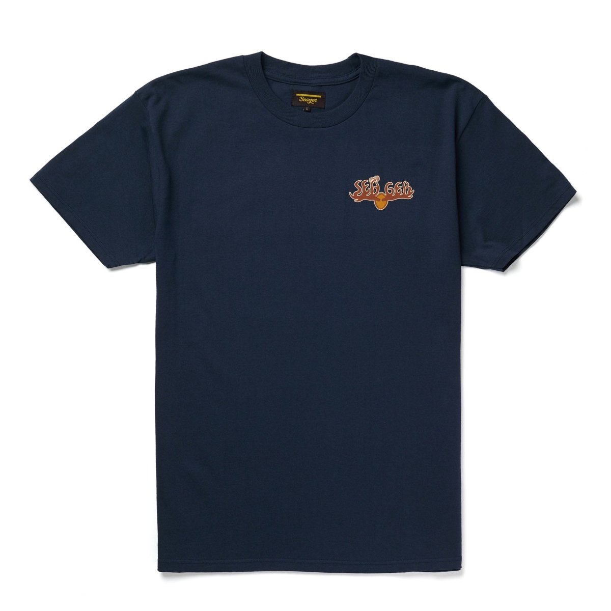 Tipsy Moose Tee Navy - Seager Co.
