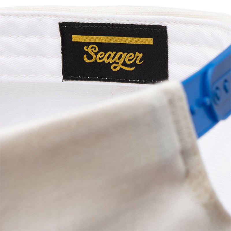 Uncle Bill Hemp Snapback Cream/Navy - Seager Co.