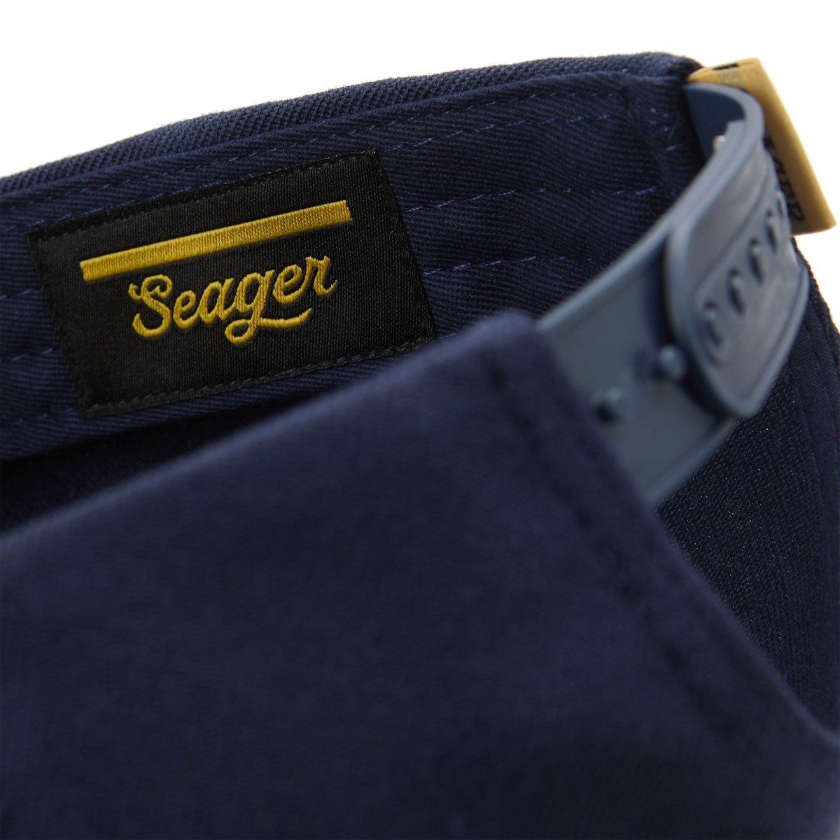 Western Snapback Navy - Seager Co.