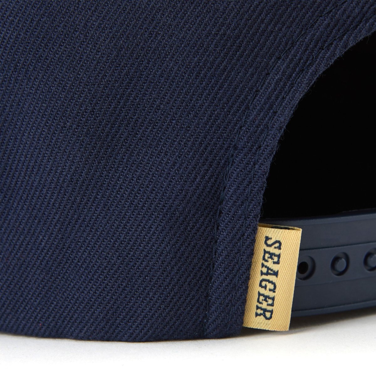 Western Snapback Navy - Seager Co.