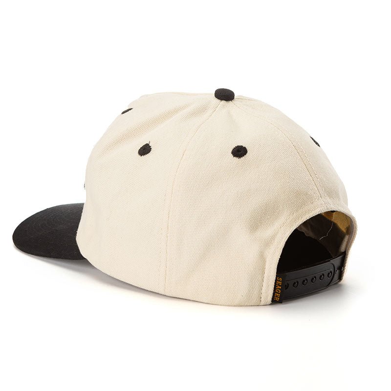 Wilson Snapback Black/White - Seager Co.