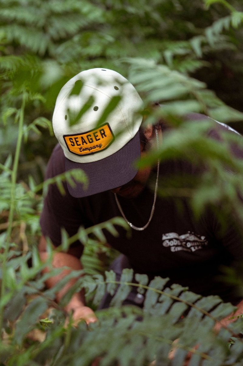 Wilson Snapback Black/White - Seager Co.