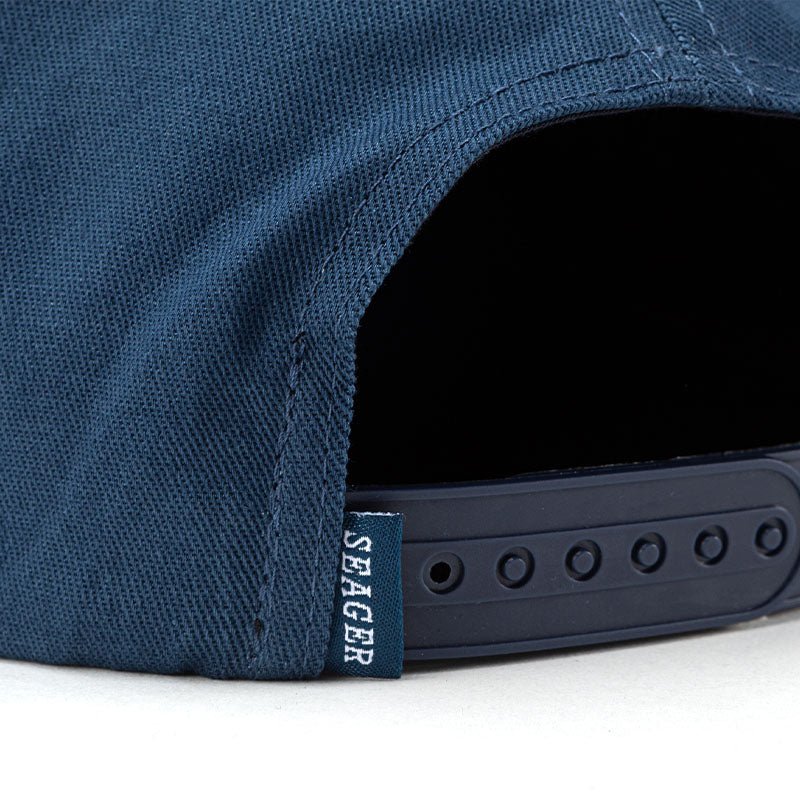 Wilson Snapback Navy/Yellow - Seager Co.