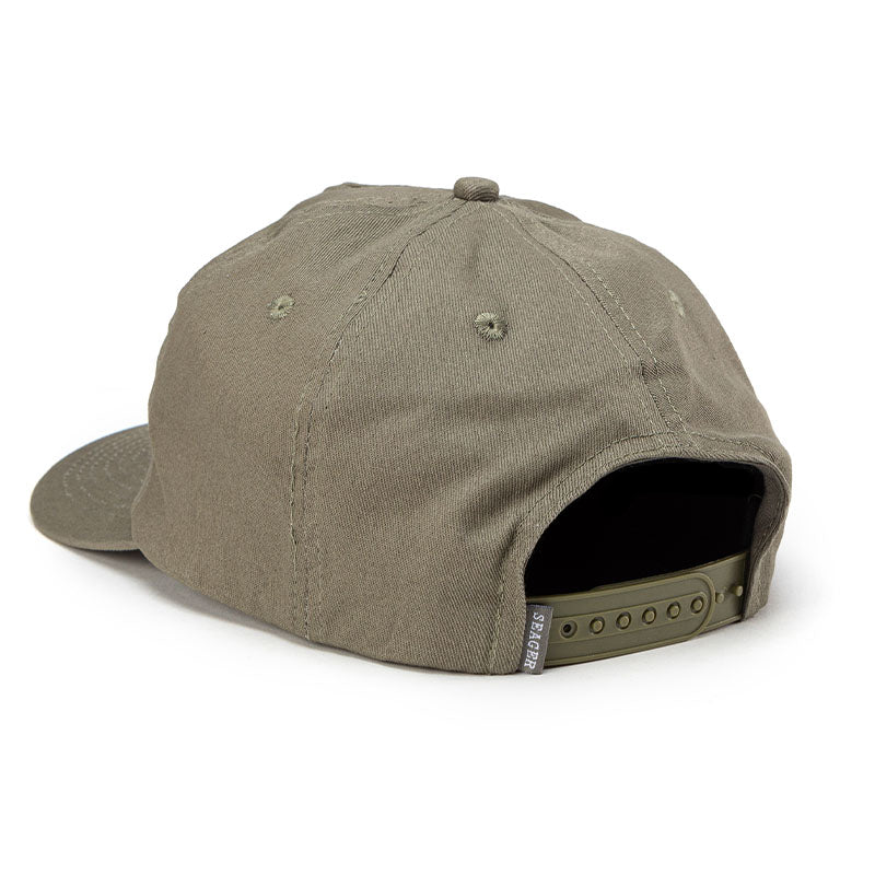 Wilson Snapback Stone Grey - Seager Co.
