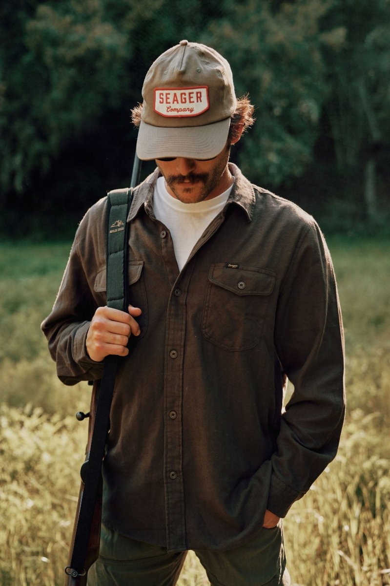 Wilson Snapback Stone Grey - Seager Co.