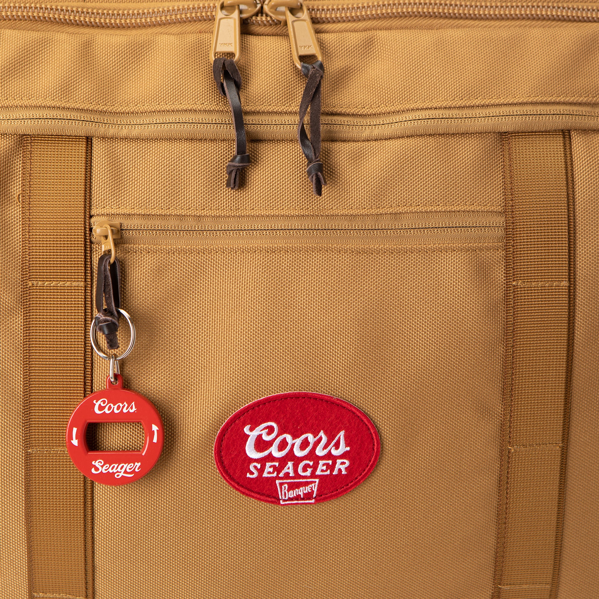 SEAGER X COORS BANQUET QUICKDRAW 45L DUFFLE BAG