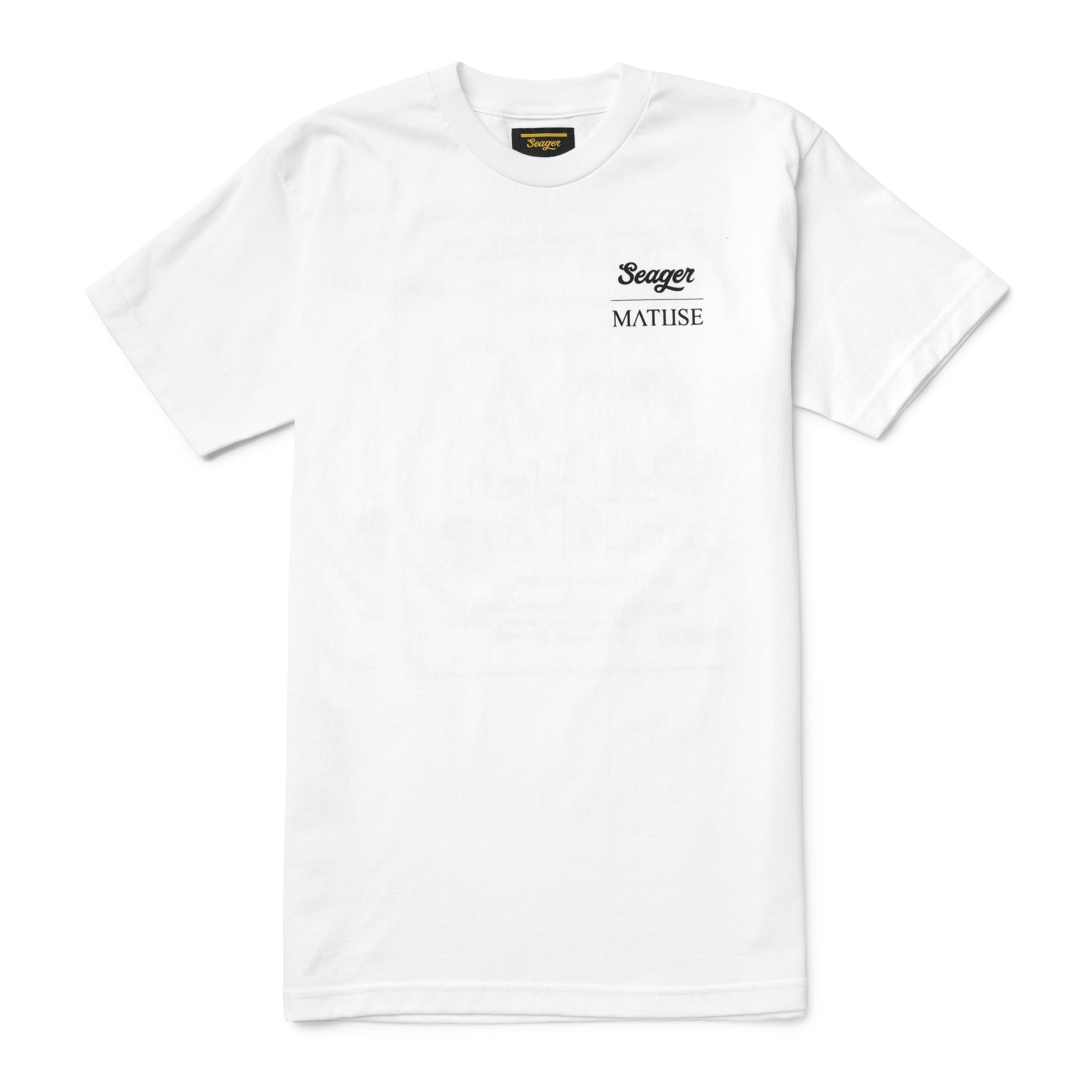 Seager x Matuse Sketchbook Tee White
