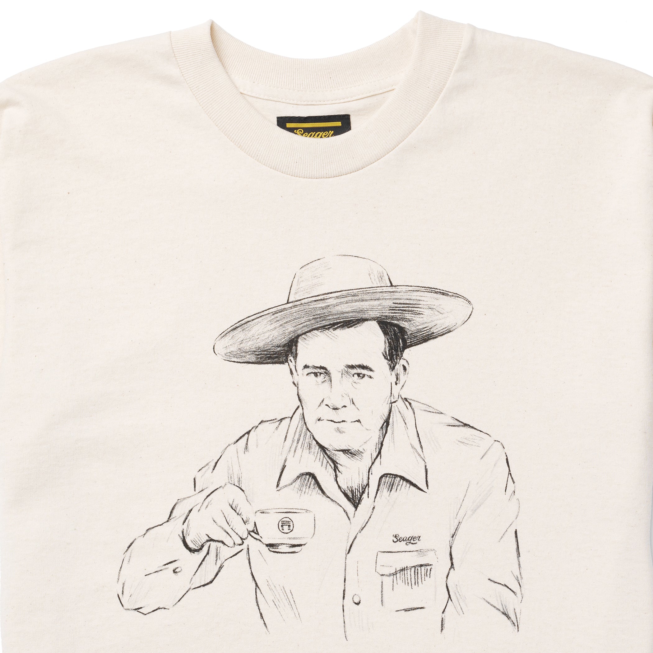 Seager x Matuse Author Tee Natural