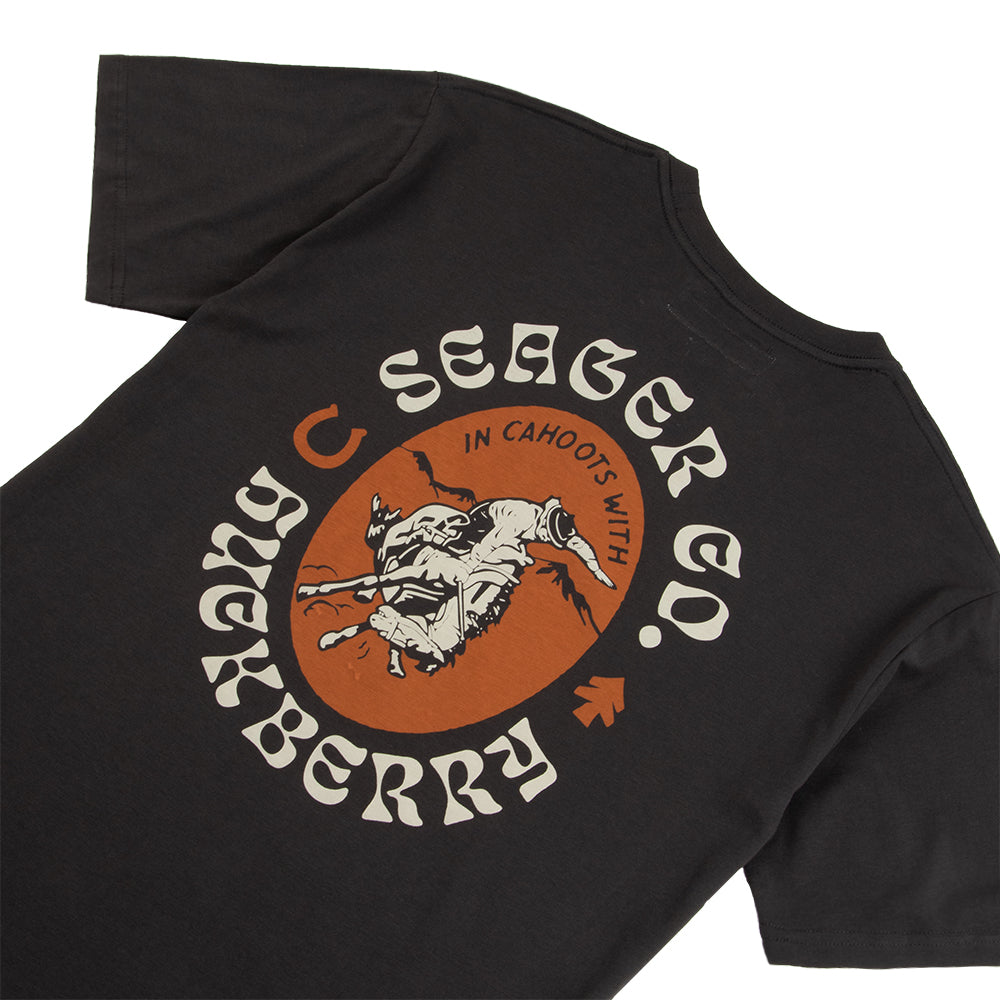 Seager x Huckberry Rodeo Tee Coal