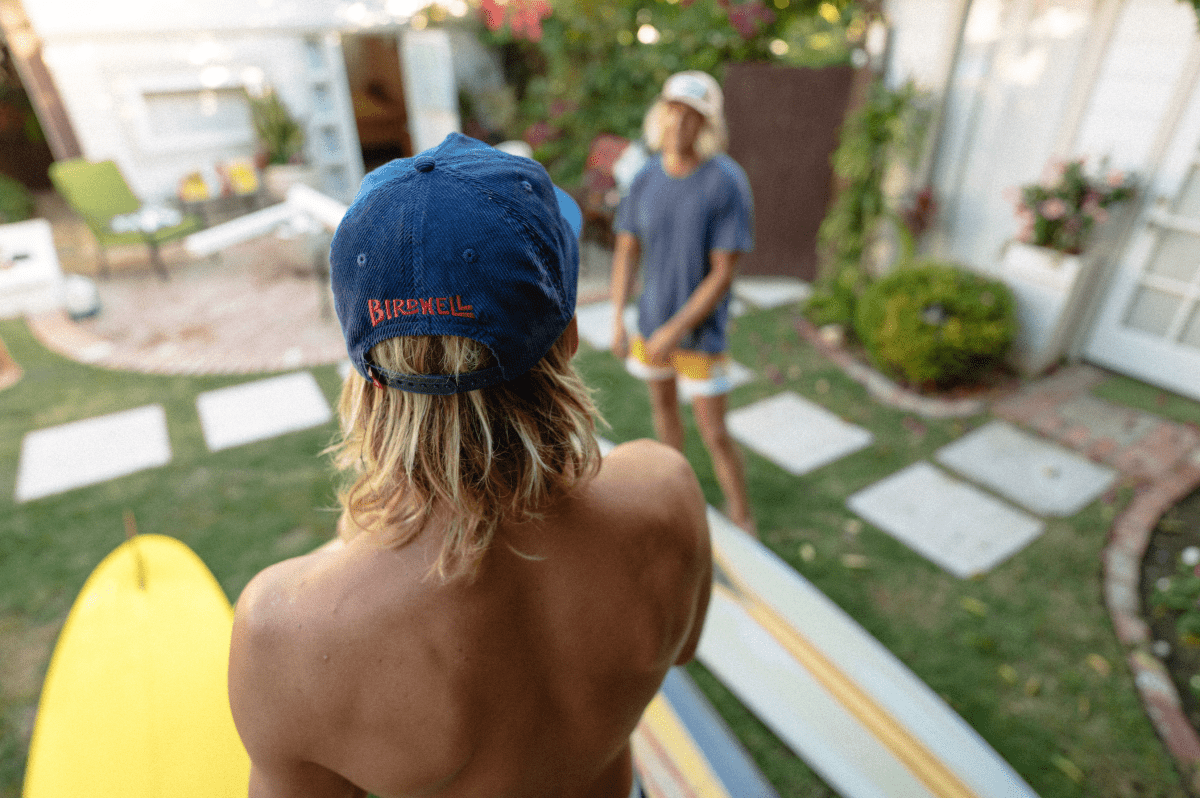 Seager x Birdwell Corduroy Snapback Blue - Seager Co.