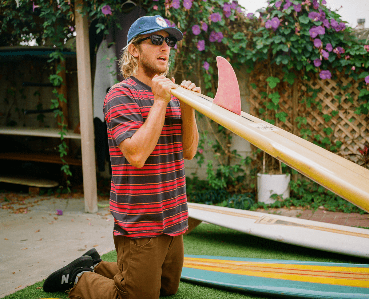 Seager x Birdwell Corduroy Snapback Blue - Seager Co.