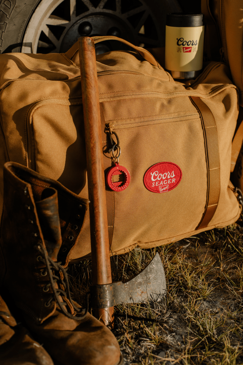 SEAGER X COORS BANQUET QUICKDRAW 45L DUFFLE BAG - Seager Co.