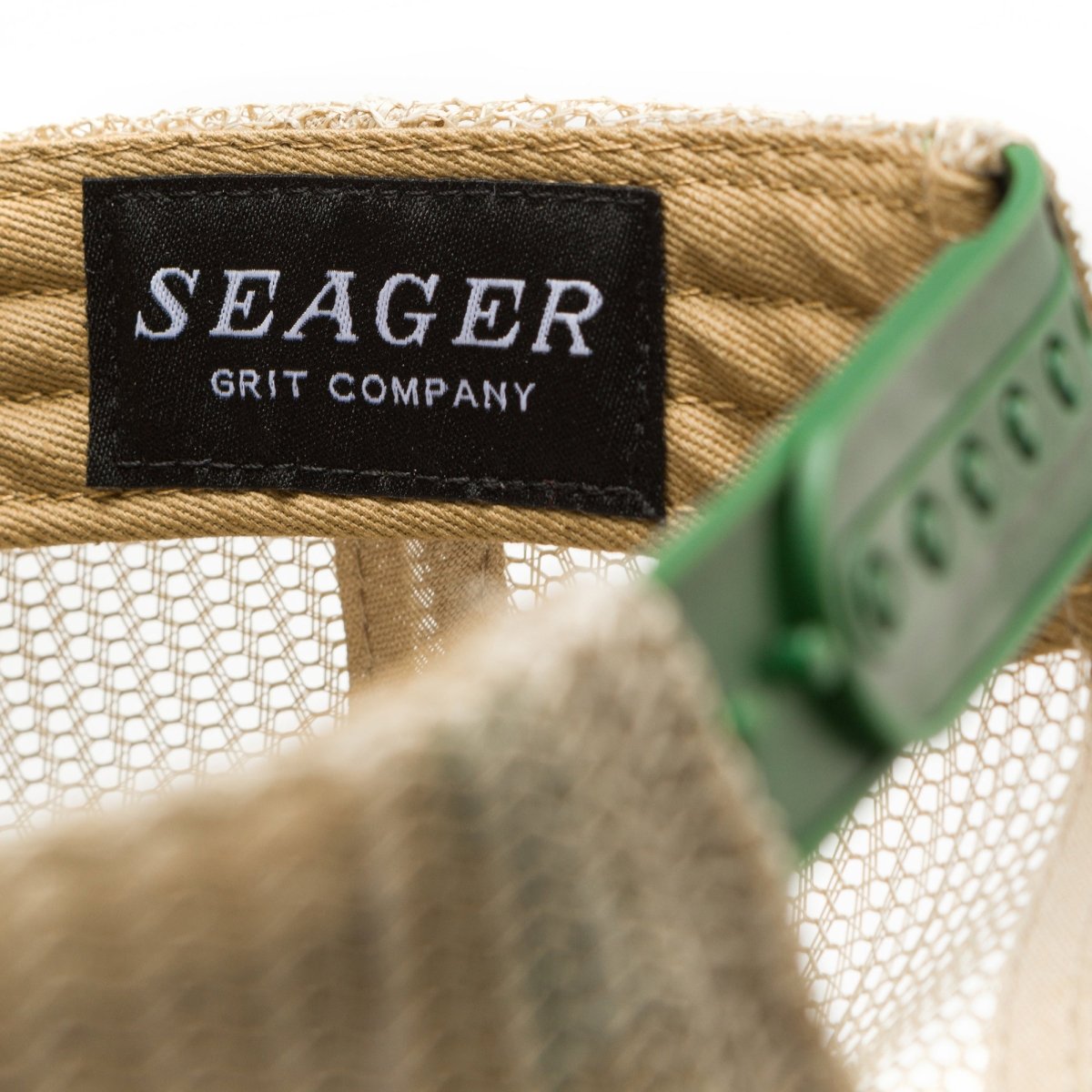 Seager x Flylords Dry Fly Mesh Snapback Green - Seager Co.