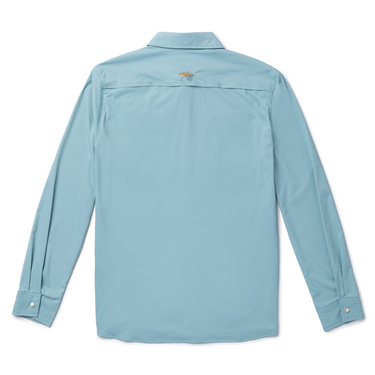 Seager x Flylords El Pescador L/S Shirt Teal - Seager Co.