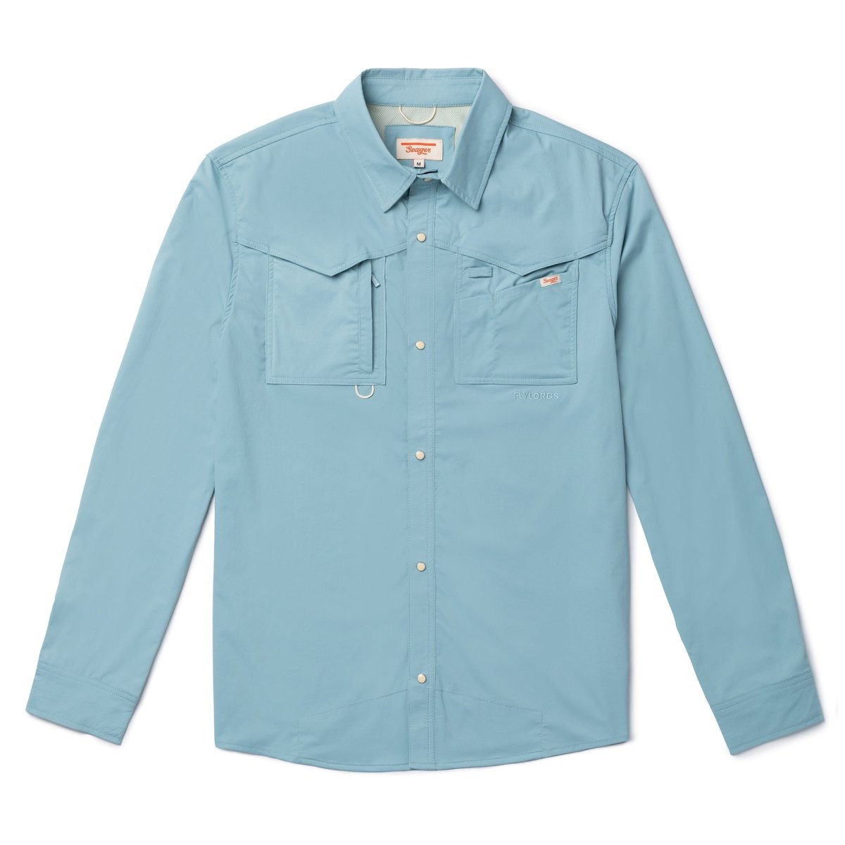 Seager x Flylords El Pescador L/S Shirt Teal - Seager Co.